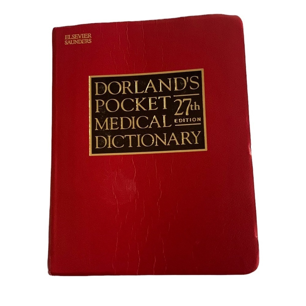 DORLAND’S POCKET MEDICAL DICTIONARY 27th EDITION